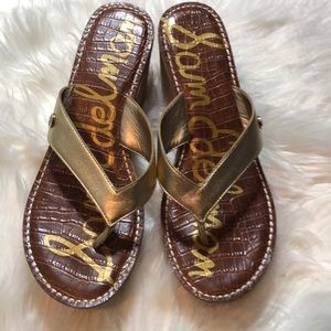 Sam Edelman Romy Wedge Sandals Size 10